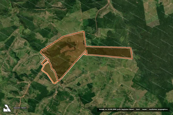 Imagem de satélite de FAZENDA TRES CORACOES em ARAME - MA