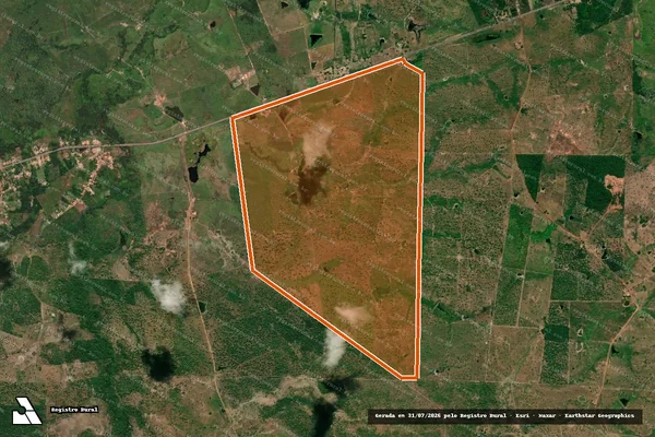 Imagem de satélite de Fazenda Padre Cicero em BACABAL - MA