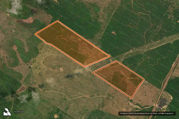 Imagem de satélite de Chacara Jerusalém em AÇAILÂNDIA - MA