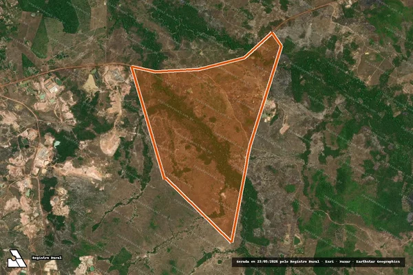 Imagem de satélite de VACA BRANCA em ITAPECURU MIRIM - MA
