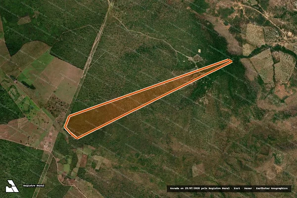 Imagem de satélite de Terra Vermelha em PARNARAMA - MA
