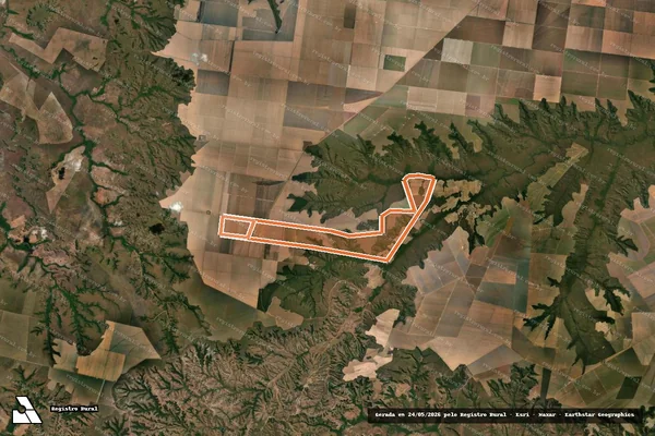 Imagem de satélite de Fazenda Escuro II em ALTO PARNAÍBA - MA