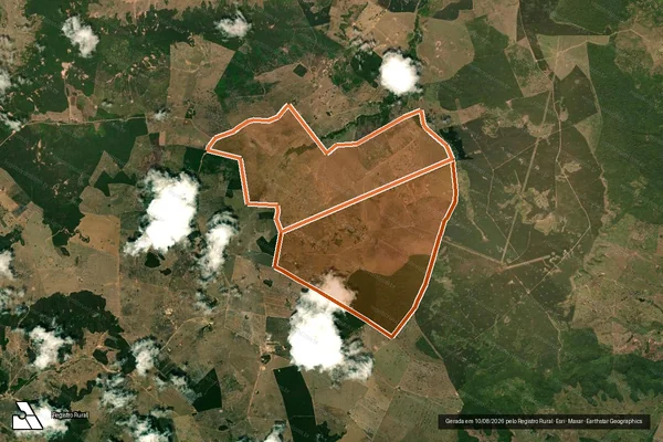 Imagem de satélite de FAZENDA REUNIDAS BOA VISTA em SENADOR LA ROCQUE - MA