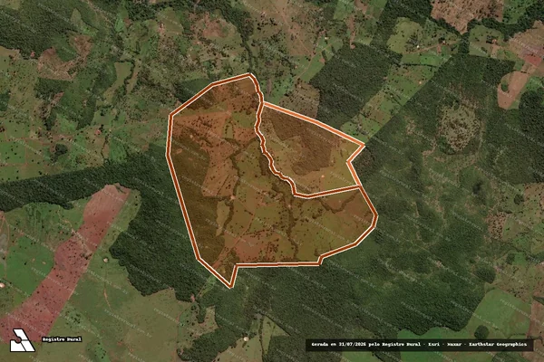Imagem de satélite de FAZENDA SANTA MARIA em PORTO FRANCO - MA
