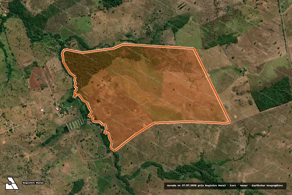 Imagem de satélite de FAZENDA SUCUPIRA em SÃO JOÃO DO PARAÍSO - MA