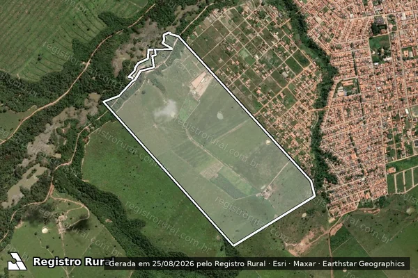 Imagem de satélite de Fazenda Pedra Azul em ITINGA DO MARANHÃO - MA