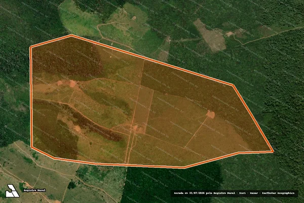Imagem de satélite de FAZENDA HJ em MARAJÁ DO SENA - MA