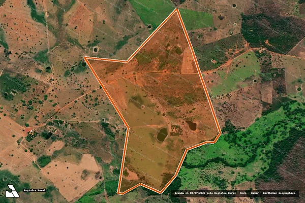 Imagem de satélite de FAZENDA BARRIGUDA em SÍTIO NOVO - MA