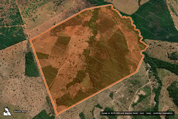Imagem de satélite de Faz Baixas em SÍTIO NOVO - MA