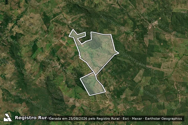 Imagem de satélite de Fazenda Jenipapo em PRESIDENTE DUTRA - MA