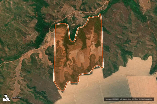 Imagem de satélite de Fazenda Riacho De Areia em BALSAS - MA
