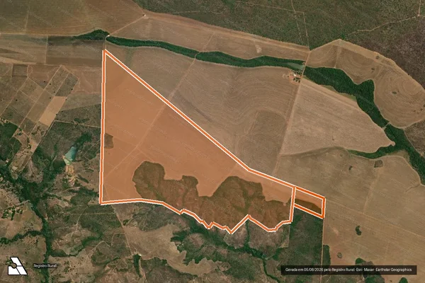 Imagem de satélite de FAZENDA MACAUBA em BALSAS - MA