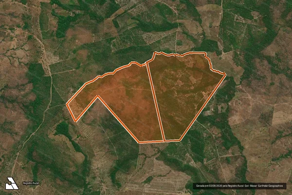 Imagem de satélite de Fazenda Breginho em CAROLINA - MA