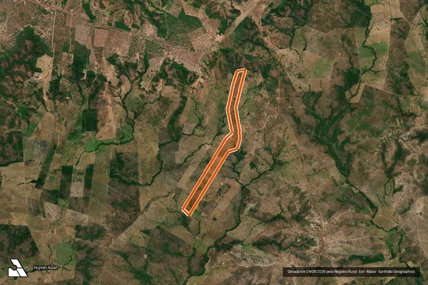 Imagem de satélite de Faz Nova Jerssey - Antiga Sao Jose em RIACHÃO - MA
