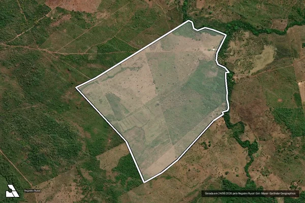 Imagem de satélite de Fazenda Pe Do Morro em FEIRA NOVA DO MARANHÃO - MA