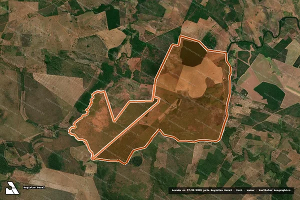 Imagem de satélite de FAZENDA TRANSMODELO em SÃO PEDRO DOS CRENTES - MA