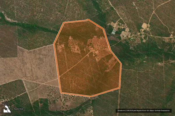 Imagem de satélite de Fazenda Boa Uniao em SÃO RAIMUNDO DAS MANGABEIRAS - MA