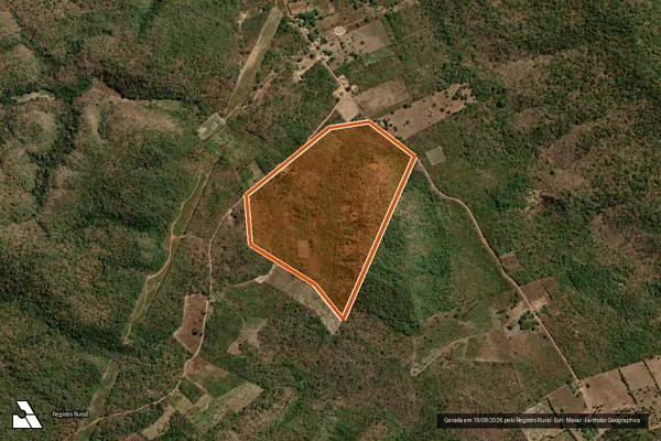 Imagem de satélite de BARRA DAS FLORES em SUCUPIRA DO RIACHÃO - MA