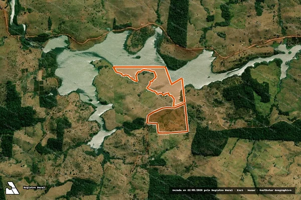 Imagem de satélite de Sitio Sete Irmaos em ALTA FLORESTA D'OESTE - RO