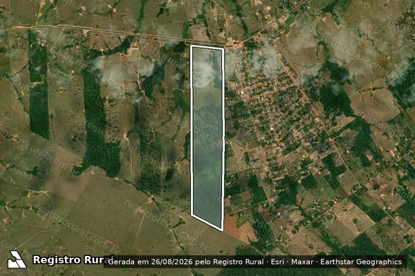 Imagem de satélite de COLONIA SANTA MARIA em PLÁCIDO DE CASTRO - AC