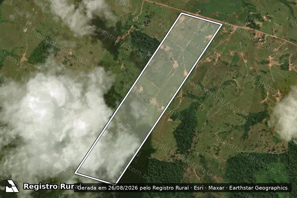 Imagem de satélite de Colonia Fe Em Deus em PLÁCIDO DE CASTRO - AC