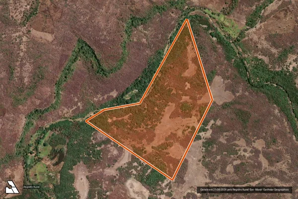 Imagem de satélite de Ininga em SÃO JOÃO DA SERRA - PI