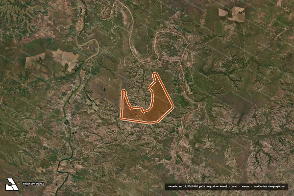 Imagem de satélite de PA SALOBRO em AMARANTE - PI