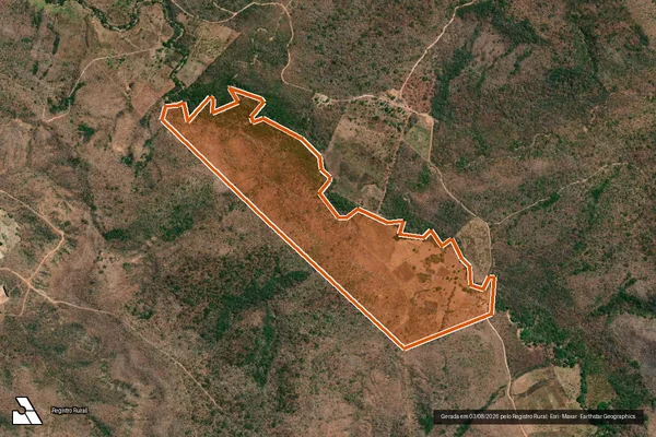 Imagem de satélite de FAZENDA CANABRAVA em ANTÔNIO ALMEIDA - PI