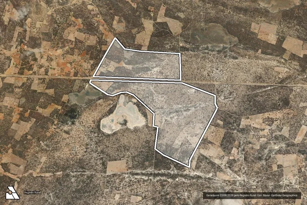 Imagem de satélite de Lagoa Da Entrada em PAULISTANA - PI