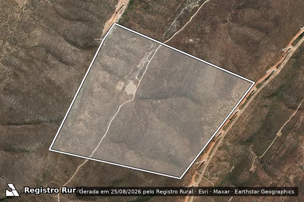 Imagem de satélite de Veredao em LAGOA DO BARRO DO PIAUÍ - PI