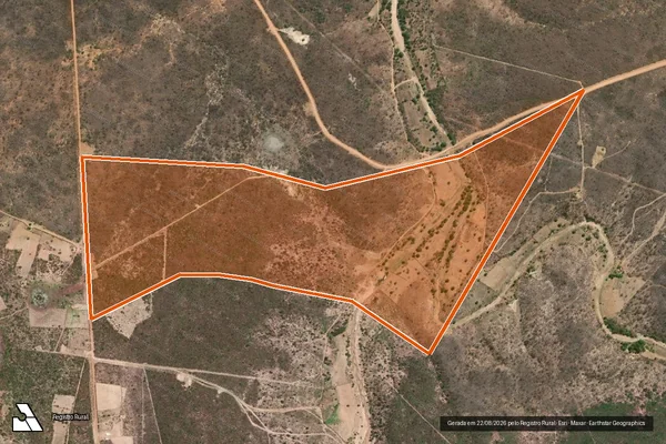 Imagem de satélite de Fazenda Vaca Morta em DOM INOCÊNCIO - PI