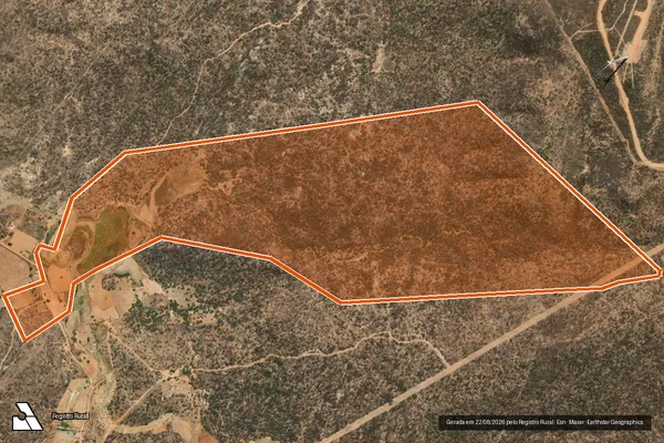 Imagem de satélite de Veredao em DOM INOCÊNCIO - PI