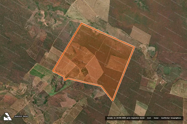 Imagem de satélite de FAZENDA CACHOEIRA em PARNAGUÁ - PI