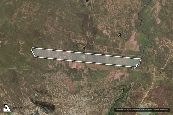 Imagem de satélite de Sitio Batalhao em ITAREMA - CE
