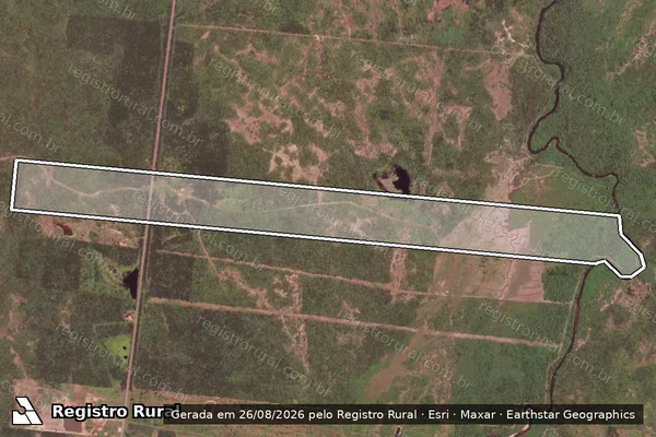 Imagem de satélite de SITIO JARDIM em ACARAÚ - CE