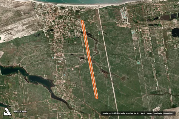 Imagem de satélite de FAZENDA FORMOSA em CRUZ - CE