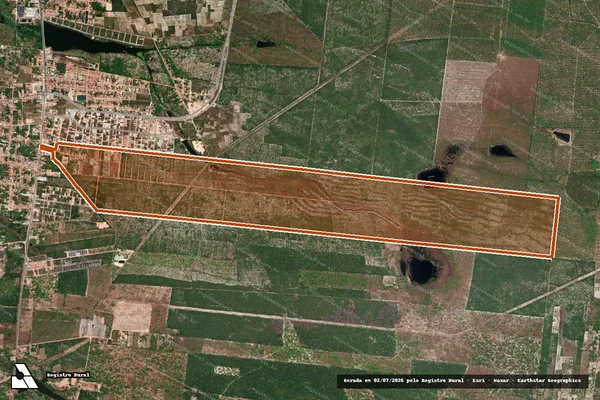 Imagem de satélite de Fazenda Santa Maria em ACARAÚ - CE