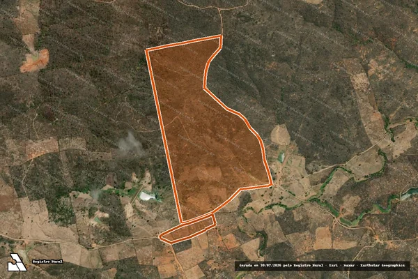 Imagem de satélite de SITIO BONSUCESSO PARTE 1 E 2 em CATARINA - CE