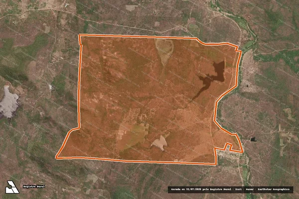 Imagem de satélite de FAZENDA BOA VISTA em IRAUÇUBA - CE