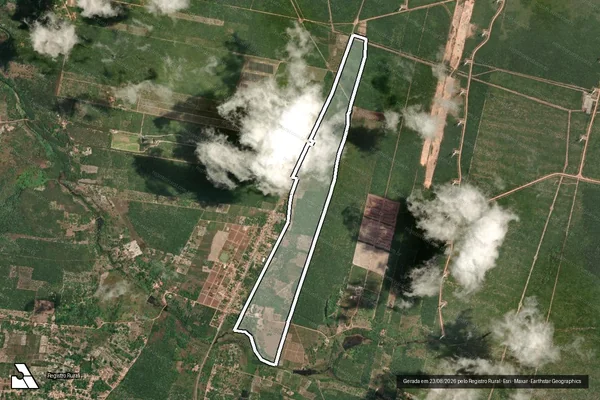Imagem de satélite de FAZENDA MONTE VERDE em TRAIRI - CE