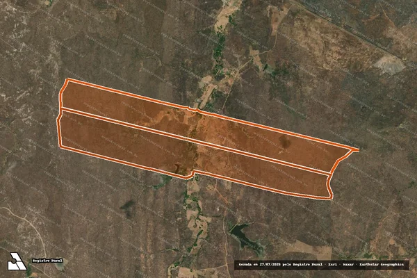 Imagem de satélite de FAZENDA BOM SUCESSO em CANINDÉ - CE