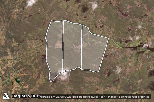 Imagem de satélite de BARRA DO UMARI em BOA VIAGEM - CE