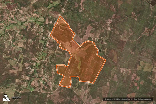 Imagem de satélite de Fazenda Aroeira em QUIXERAMOBIM - CE