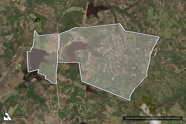Imagem de satélite de Fazenda Acude Campo Novo em JAGUARETAMA - CE