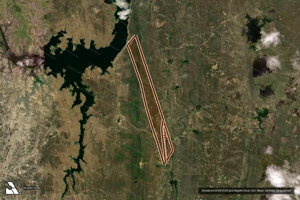 Imagem de satélite de Fazenda Belo Monte em JAGUARETAMA - CE