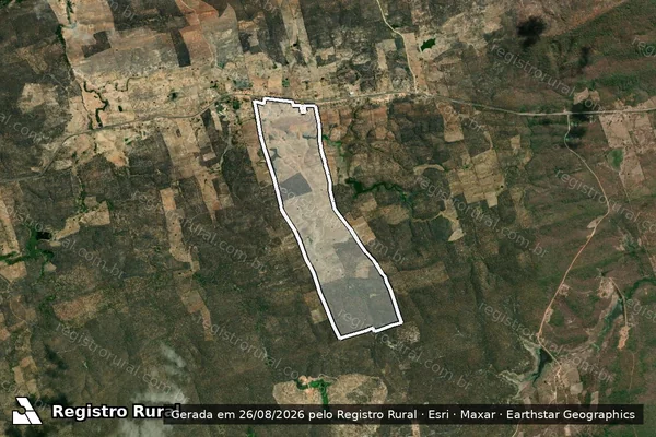 Imagem de satélite de SITIO PITOMBEIRA FELIPE em SABOEIRO - CE