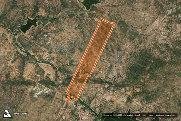 Imagem de satélite de Fazenda Coração De Jesus em ANGICOS - RN