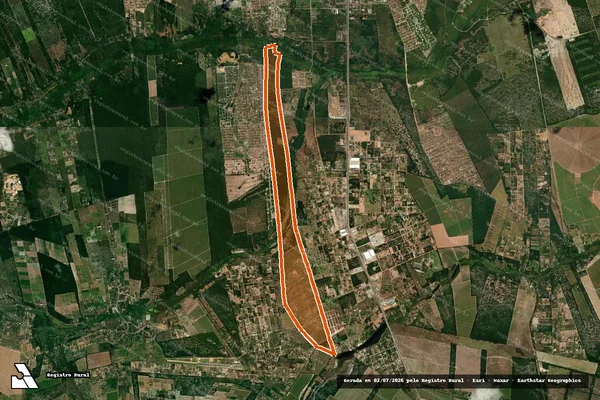 Imagem de satélite de Fazenda Arco Verde em SÃO JOSÉ DE MIPIBU - RN