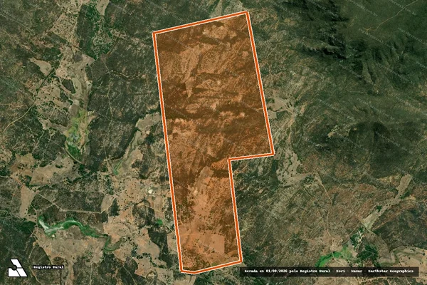 Imagem de satélite de Sitio Alegre em CAICÓ - RN