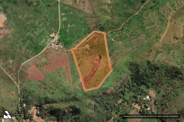 Imagem de satélite de Propriedade Maua em RIO NOVO DO SUL - ES